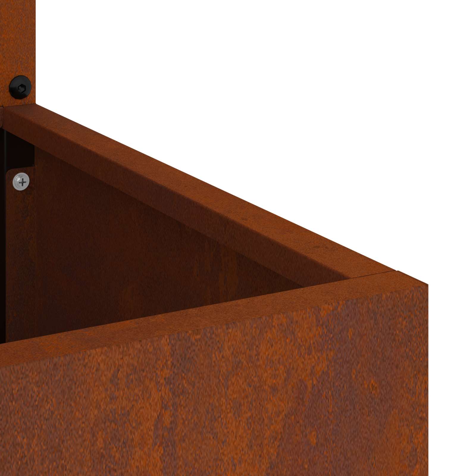 Οθόνη Ιδιωτικότητας Κήπου Floral Σκ rusty 32 x 32 x 150 εκ - Pakobazaar