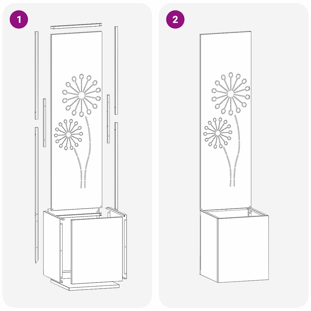 Οθόνη Ιδιωτικότητας Κήπου Ανθρακί 32 x 140 εκ.