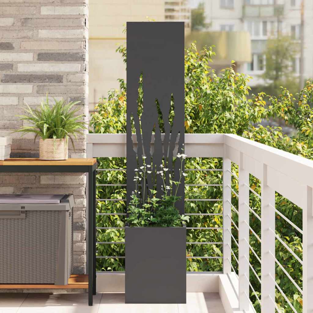Οθόνη Ιδιωτικότητας Κήπου Μαύρο 32 x 32 x 150 εκ - Pakobazaar