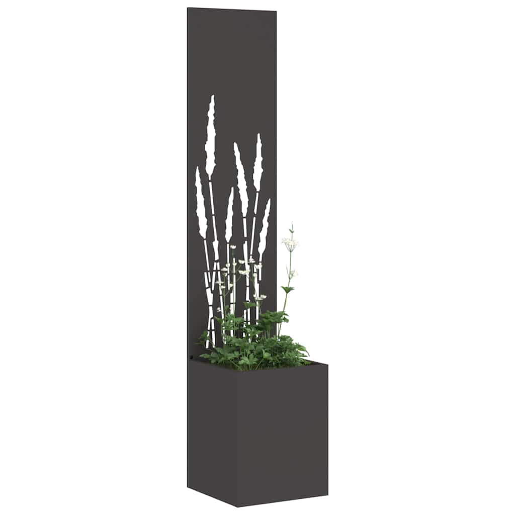 Οθόνη Ιδιωτικότητας Κήπου Μαύρο 32 x 32 x 150 εκ - Pakobazaar
