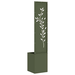 Οθόνη Ιδιωτικότητας Κήπου Floral Λαδί 32 x 32 x 150 εκ - Pakobazaar