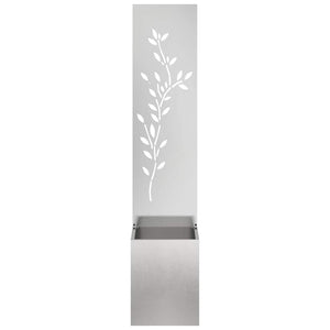 Οθόνη Ιδιωτικότητας Κήπου Floral Ασημί 32 x 32 x 150 εκ - Pakobazaar