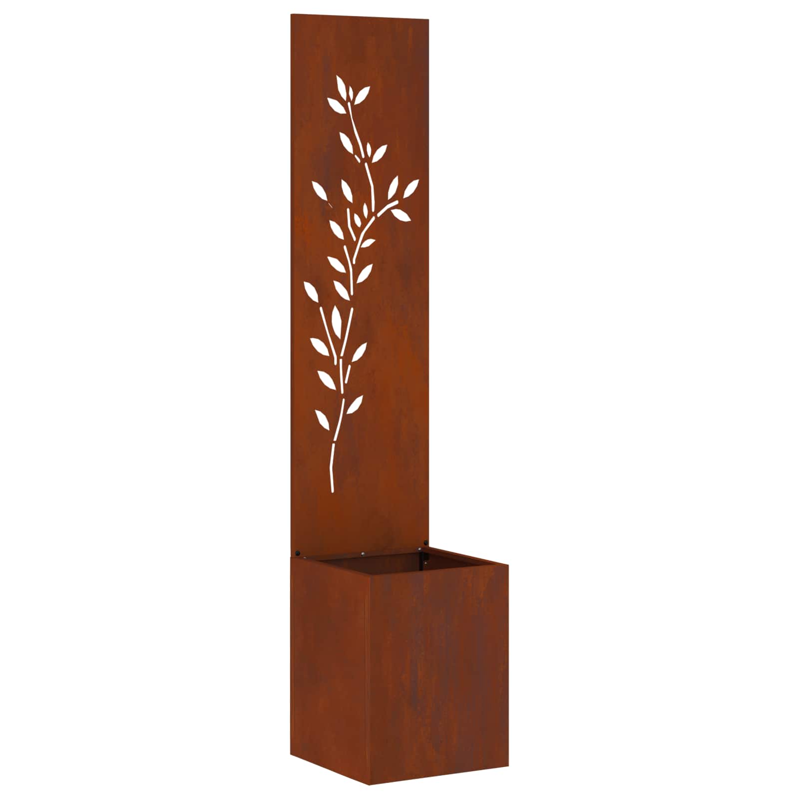 Οθόνη Ιδιωτικότητας Κήπου Floral Σκ rusty 32 x 32 x 150 εκ - Pakobazaar