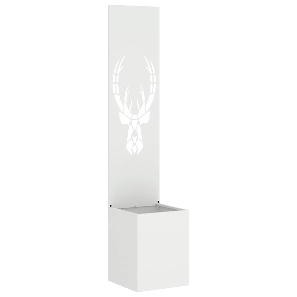 Οθόνη Ιδιωτικότητας Κήπου Animal Print Λευκό 32 x 32 x 150 εκ - Pakobazaar