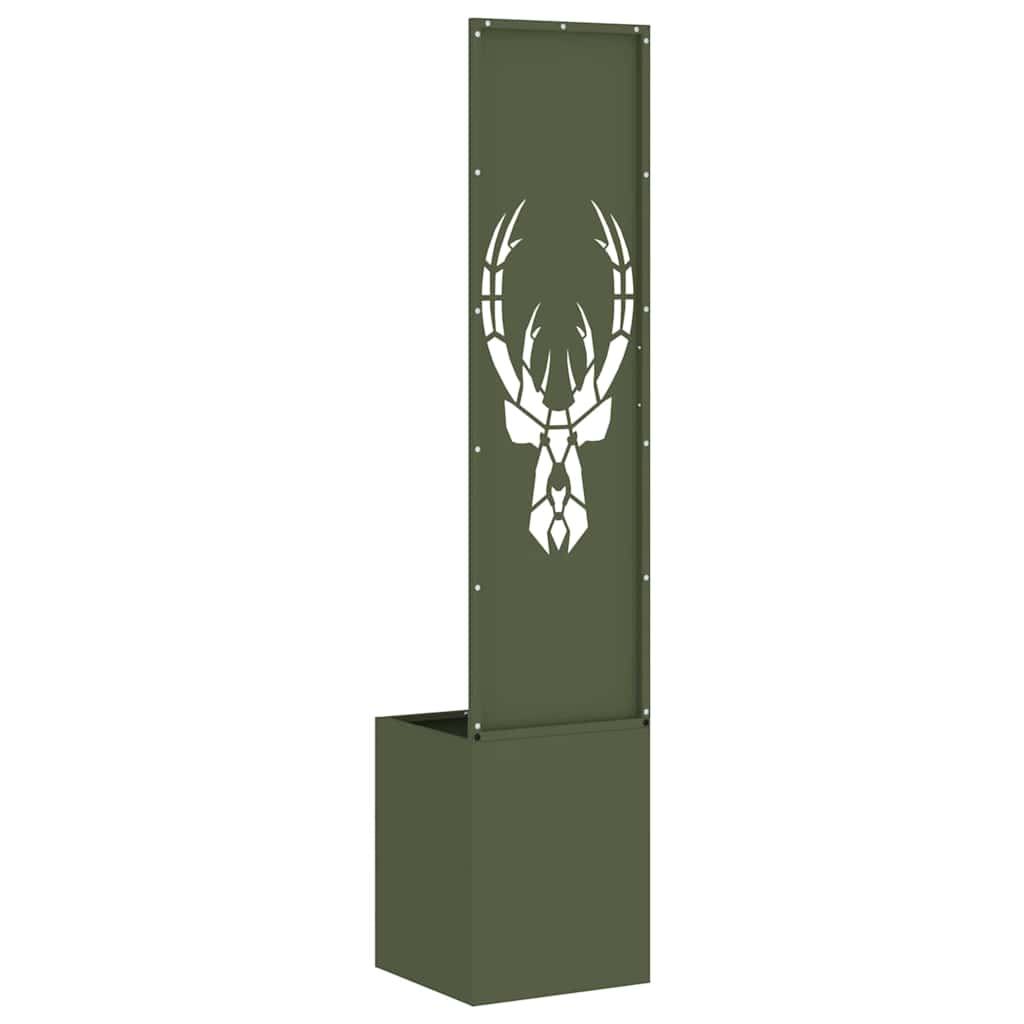 Οθόνη Ιδιωτικότητας Κήπου Animal Print Λαδί 32 x 32 x 150 εκ - Pakobazaar