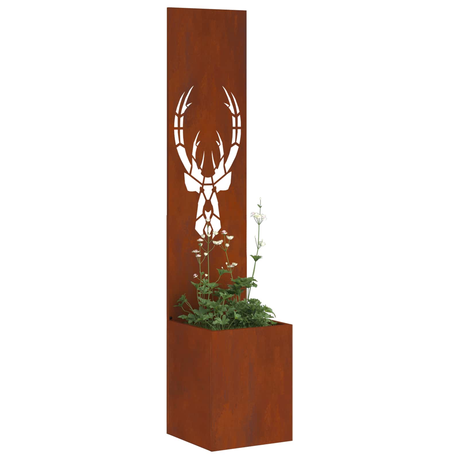 Οθόνη Ιδιωτικότητας Κήπου Σκ rusty 32 x 32 x 150 εκ