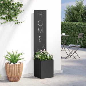 Οθόνη Ιδιωτικότητας Κήπου Μαύρο 32 x 32 x 150 εκ - Pakobazaar