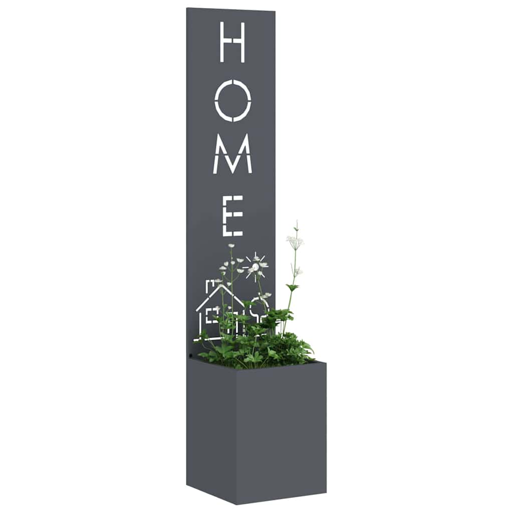 Οθόνη Ιδιωτικότητας Κήπου Ανθρακί 32 x 32 x 150 εκ - Pakobazaar