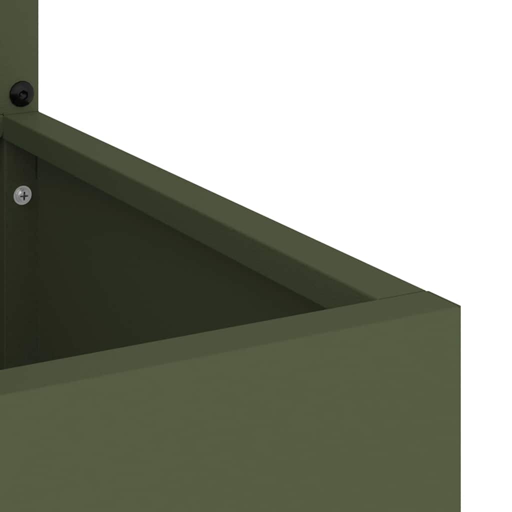 Οθόνη Ιδιωτικότητας Κήπου Λαδί 32 x 32 x 150 εκ - Pakobazaar