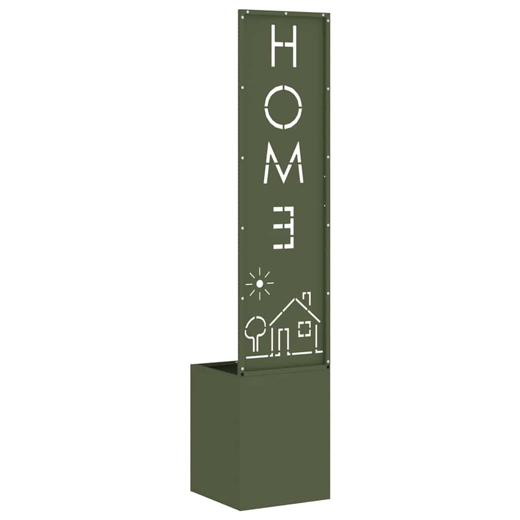 Οθόνη Ιδιωτικότητας Κήπου Λαδί 32 x 32 x 150 εκ - Pakobazaar