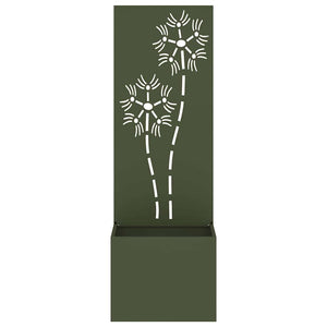 Οθόνη Ιδιωτικότητας Κήπου Floral Λαδί 50 x 32 x 150 εκ