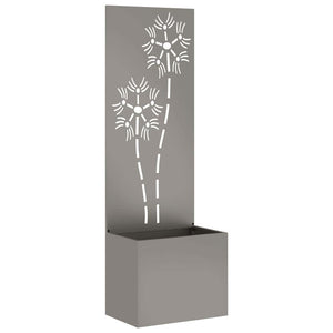 Οθόνη Ιδιωτικότητας Κήπου Floral Σκ rusty 50 x 32 x 150 εκ - Pakobazaar