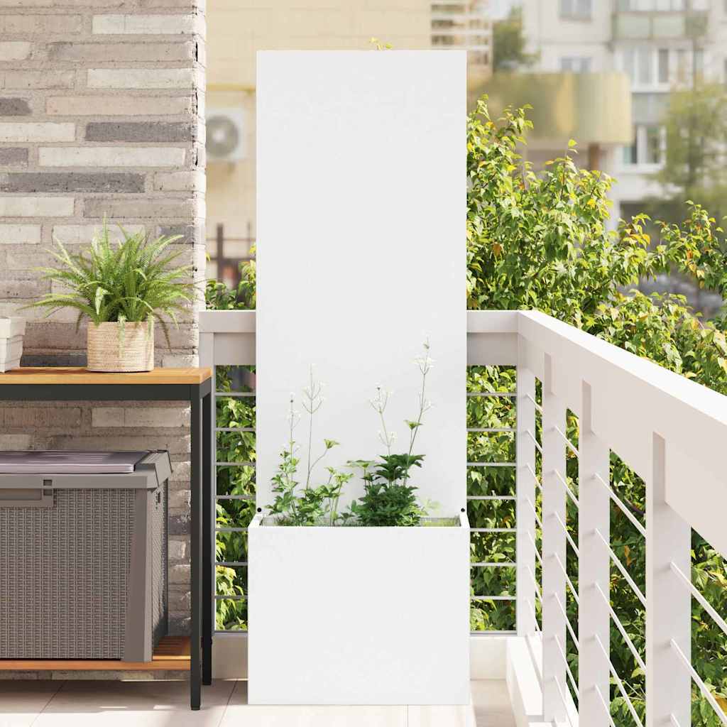 Οθόνη Ιδιωτικότητας Κήπου Λευκό 50 x 32 x 150 εκ - Pakobazaar