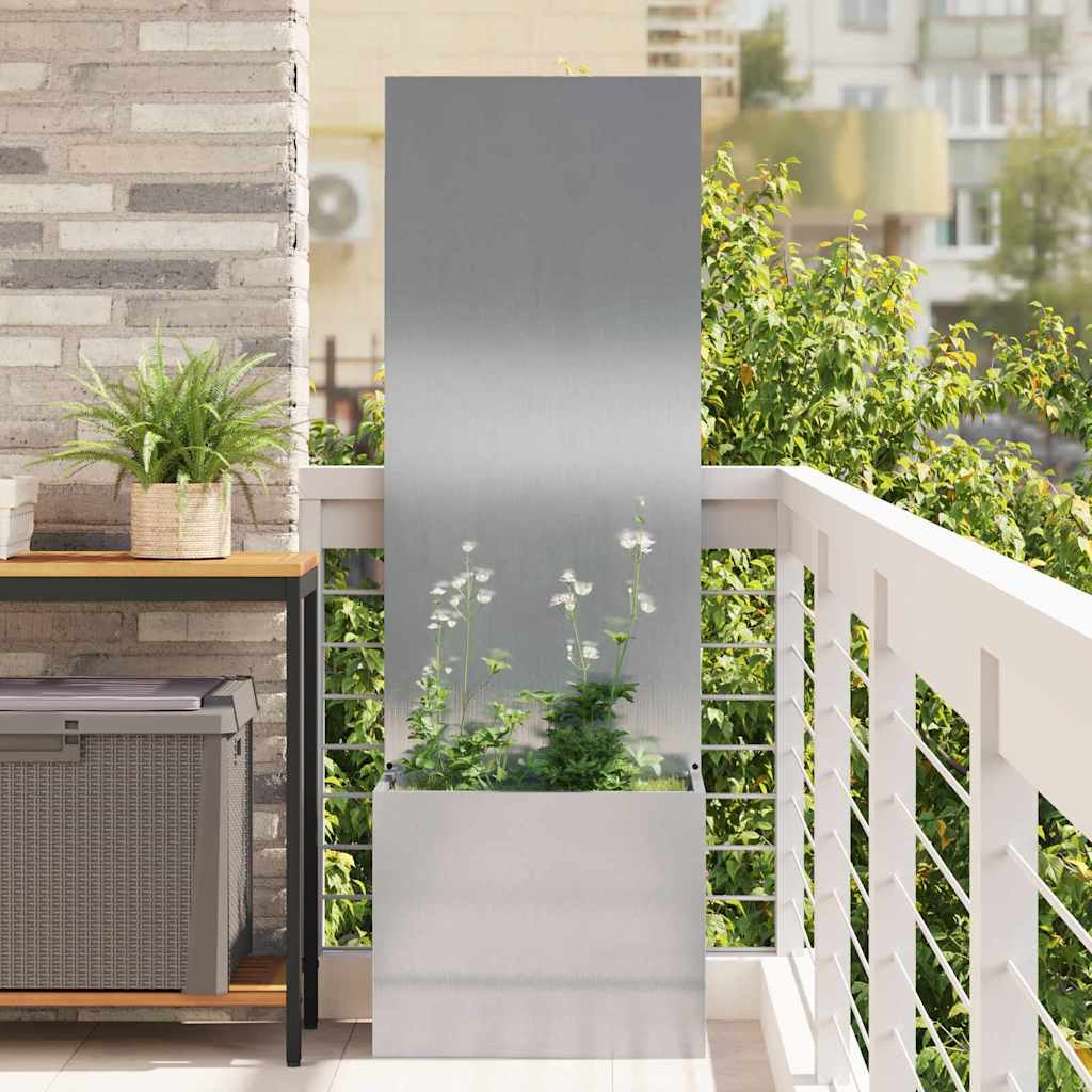 Οθόνη Ιδιωτικότητας Κήπου Ασημί 50 x 32 x 150 εκ - Pakobazaar