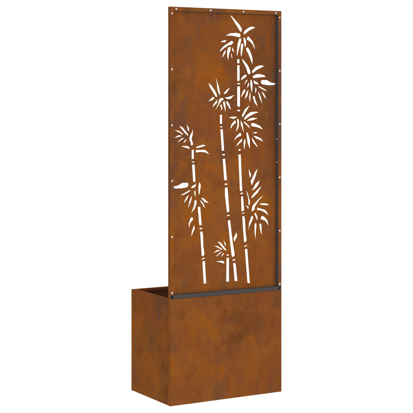 Οθόνη Ιδιωτικότητας Κήπου Floral Σκ rusty 50 x 140 cm