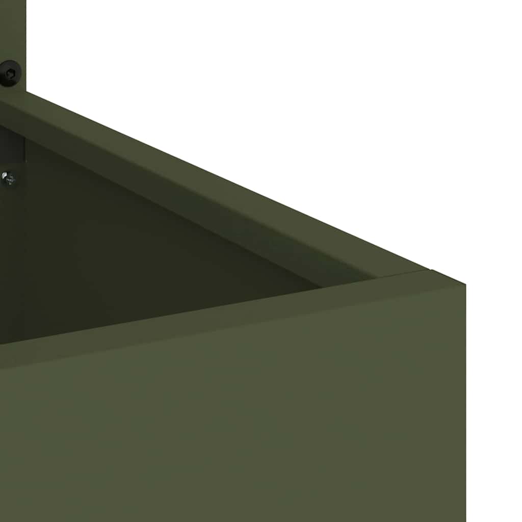 Οθόνη Ιδιωτικότητας Κήπου Μαιανδρικό σχέδιο Λαδί 50 x 150 cm