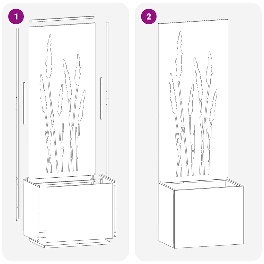 Οθόνη Ιδιωτικότητας Κήπου Μαιανδρικό σχέδιο Μαύρο 50 x 140 cm