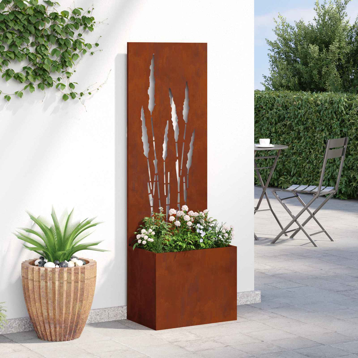 Οθόνη Ιδιωτικότητας Κήπου Σκ rusty 50 x 32 x 150 εκ - Pakobazaar