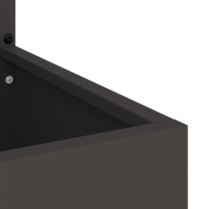 Οθόνη Ιδιωτικότητας Κήπου Μαύρο 50 x 32 x 150 εκ - Pakobazaar
