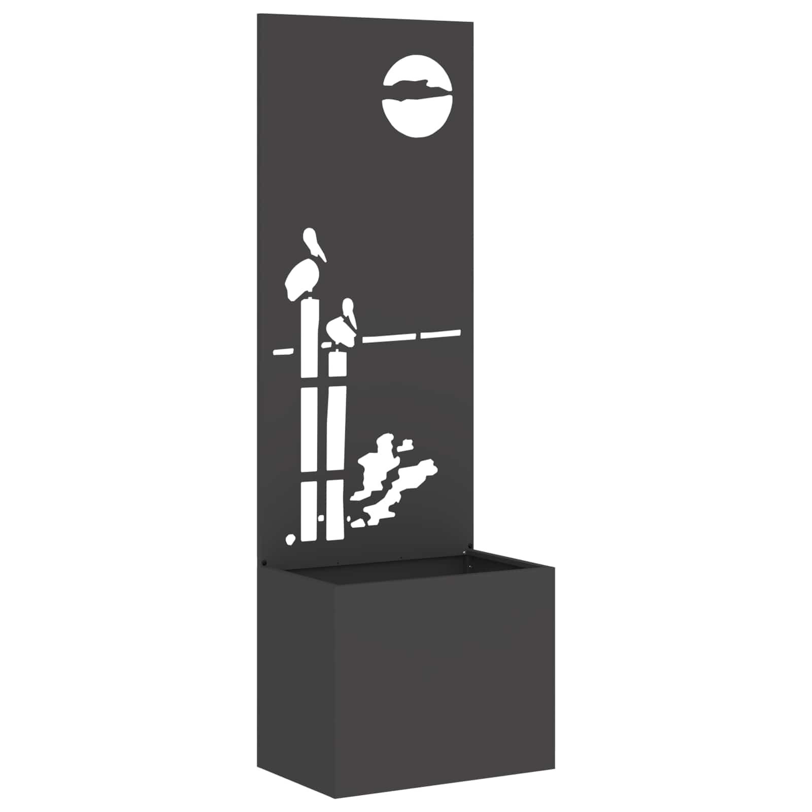 Οθόνη Ιδιωτικότητας Κήπου Μαύρο 50 x 32 x 150 εκ - Pakobazaar