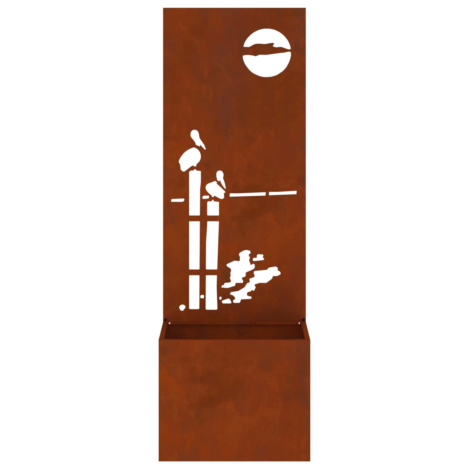 Οθόνη Ιδιωτικότητας Κήπου Σκ rusty 50 x 32 x 150 εκ - Pakobazaar