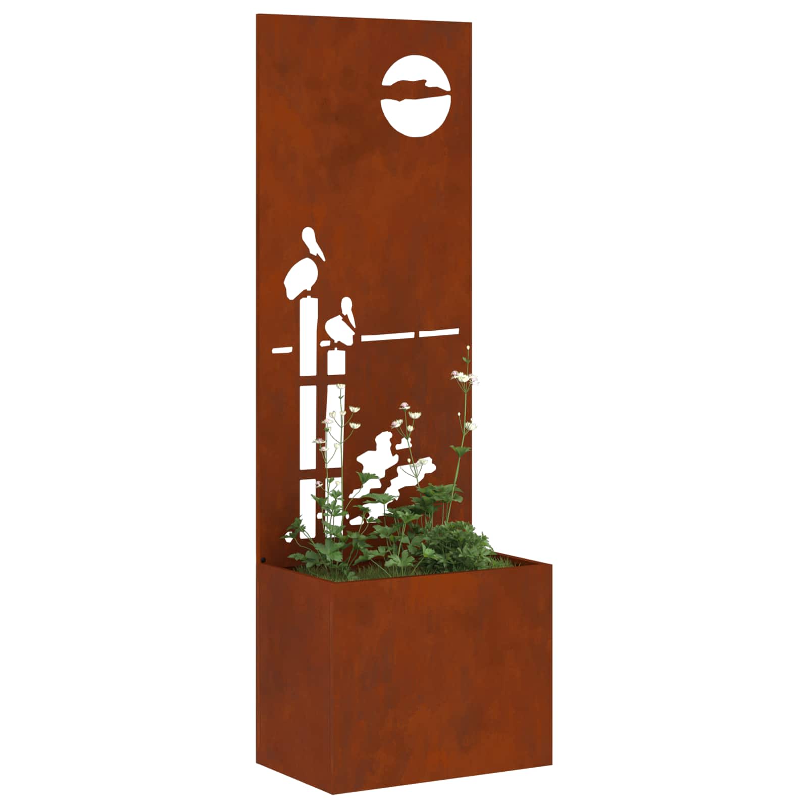 Οθόνη Ιδιωτικότητας Κήπου Σκ rusty 50 x 32 x 150 εκ - Pakobazaar
