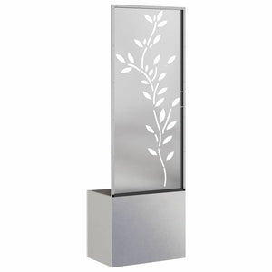 Οθόνη Ιδιωτικότητας Κήπου Floral Ασημί 50 x 32 x 150 εκ
