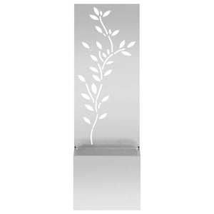 Οθόνη Ιδιωτικότητας Κήπου Floral Ασημί 50 x 32 x 150 εκ - Pakobazaar