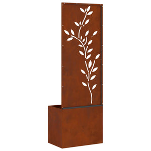 Οθόνη Ιδιωτικότητας Κήπου Floral Σκ rusty 50 x 140 cm - Pakobazaar