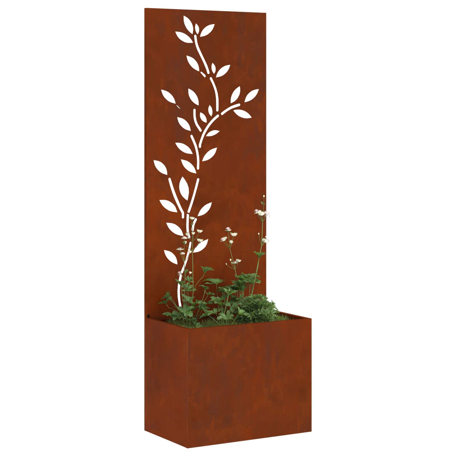 Οθόνη Ιδιωτικότητας Κήπου Floral Σκ rusty 50 x 140 cm - Pakobazaar