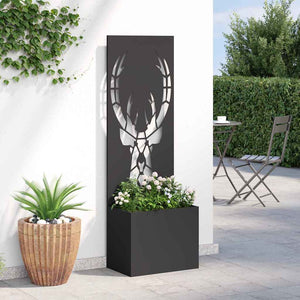 Οθόνη Ιδιωτικότητας Κήπου Animal Print Μαύρο 50 x 32 x 150 εκ