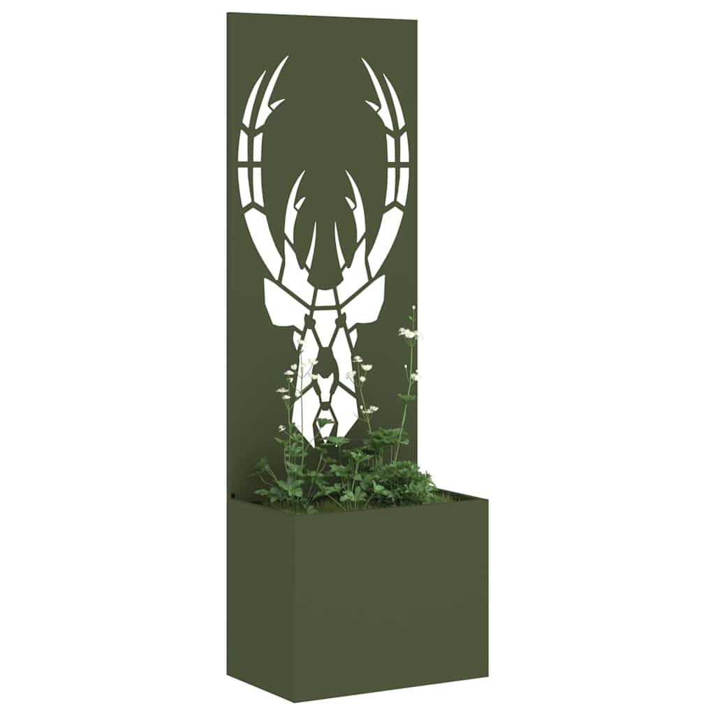 Οθόνη Ιδιωτικότητας Κήπου Animal Print Λαδί 50 x 140 cm