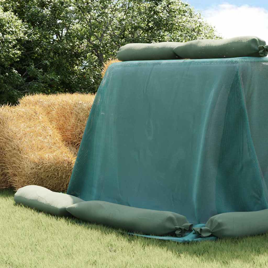 Κάλυμμα σιλό Πράσινο 6 x 5 m HDPE