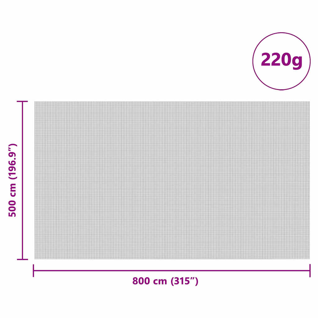Κάλυμμα σιλό Πράσινο 8 x 5 m HDPE