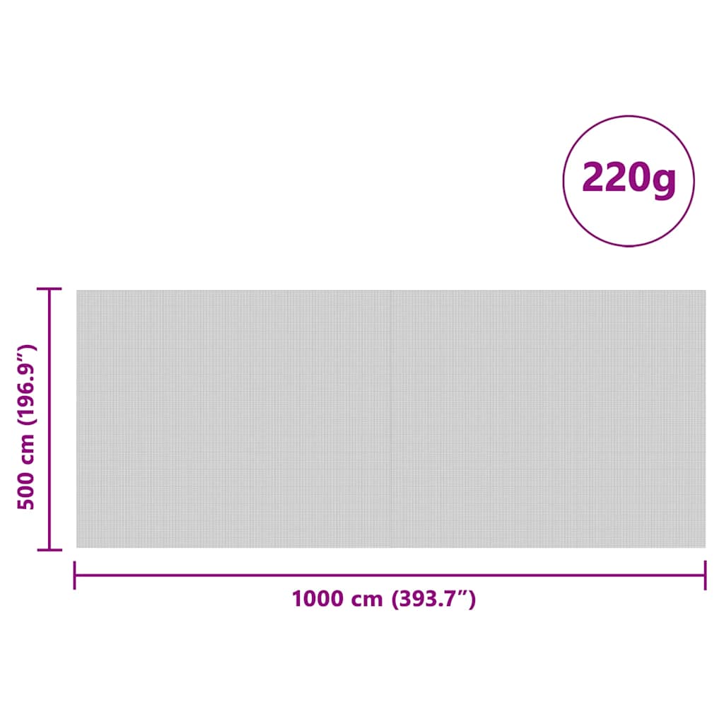 Κάλυμμα σιλό Πράσινο 10 x 5 m HDPE