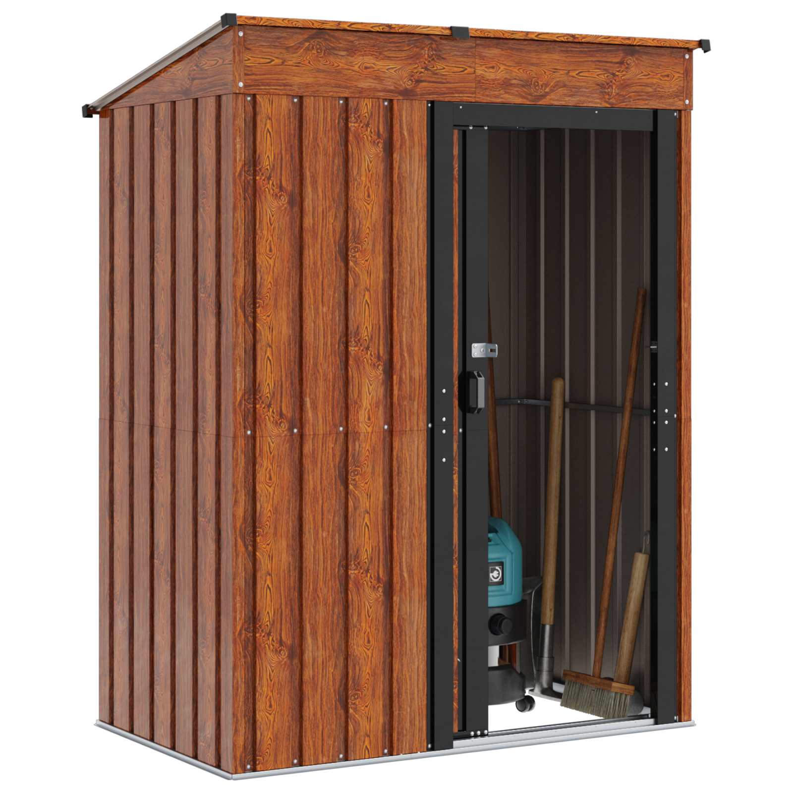 Κηποσυνθέσεις Καφέ 137 x 81 x 180 εκ Μέταλλο - Pakobazaar