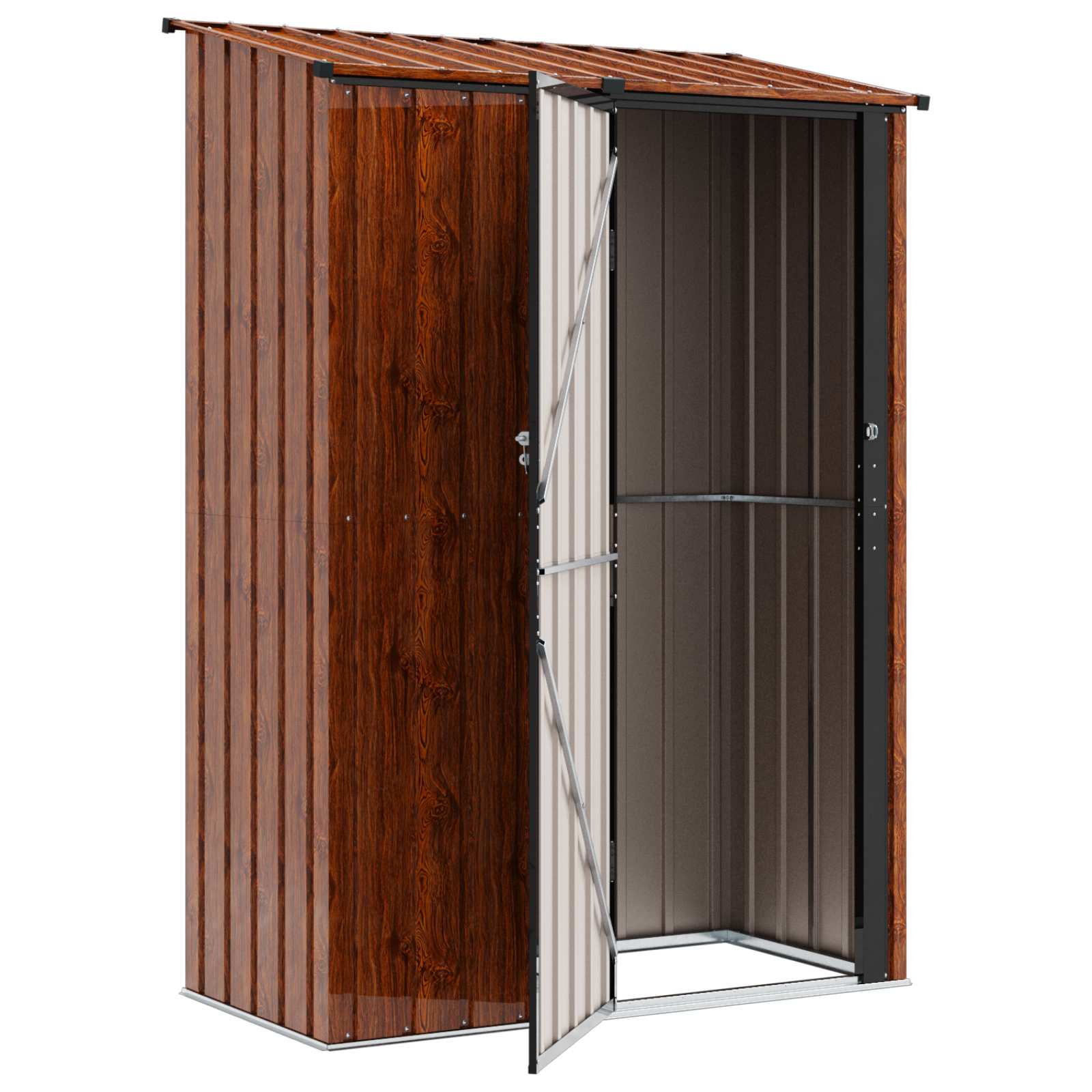 Κηποσυνθέσεις Καφέ 140,5 x 74 x 200 εκ Μέταλλο - Pakobazaar