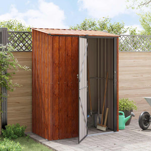 Κηποσυνθέσεις Καφέ 153,5 x 86 x 200 εκ Μέταλλο - Pakobazaar