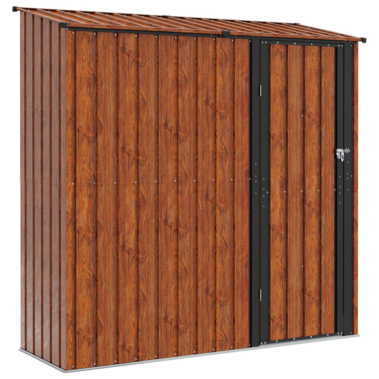 Κηποσυνθέσεις Καφέ 203,5 x 73 x 200 εκ Μέταλλο - Pakobazaar