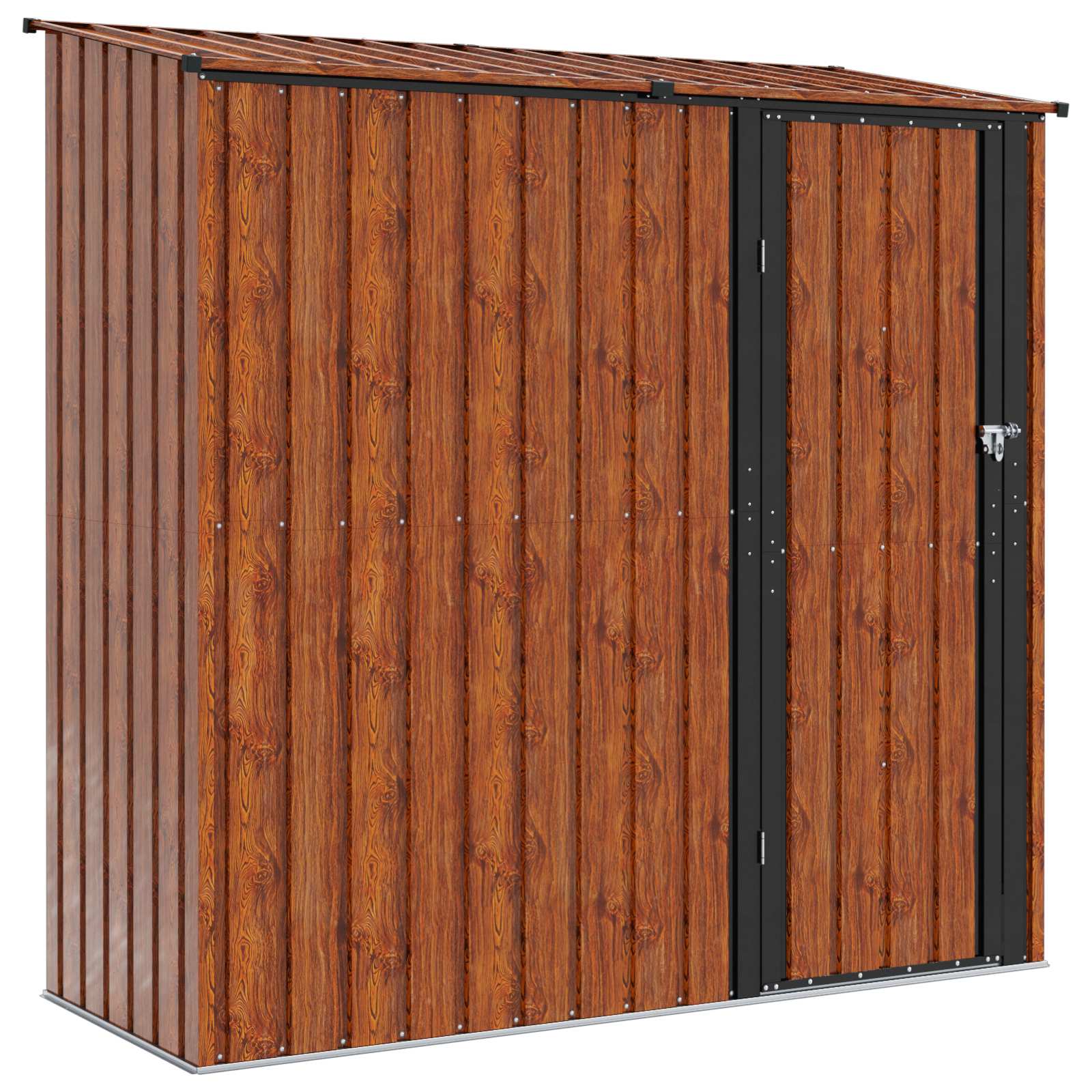 Κηποσυνθέσεις Καφέ 203 x 85,5 x 200 εκ Μέταλλο - Pakobazaar
