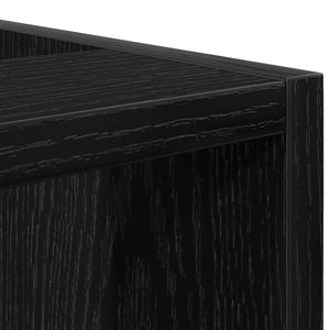 Βάση Ντουλάπας Κουζίνας με ράφι Μαύρη δρυς 40 x 44,5 x 81,5 εκ. - Pakobazaar