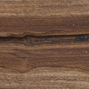 παγκάκι Φυσικό 110 x 30 x 34 εκ Στερεό Ξύλο Τίκ