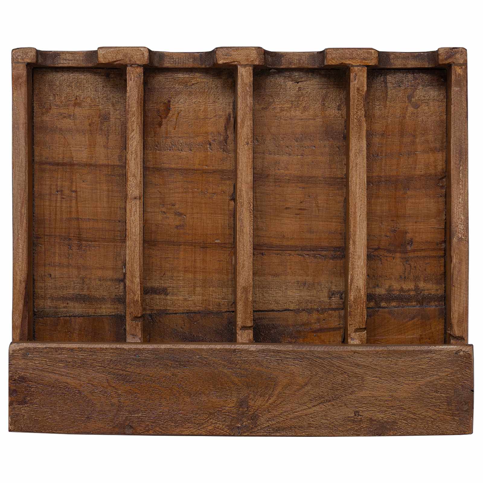 Θήκη Καφέ 36 x 30 x 10 εκ. Στερεό ξύλο Μαόνι