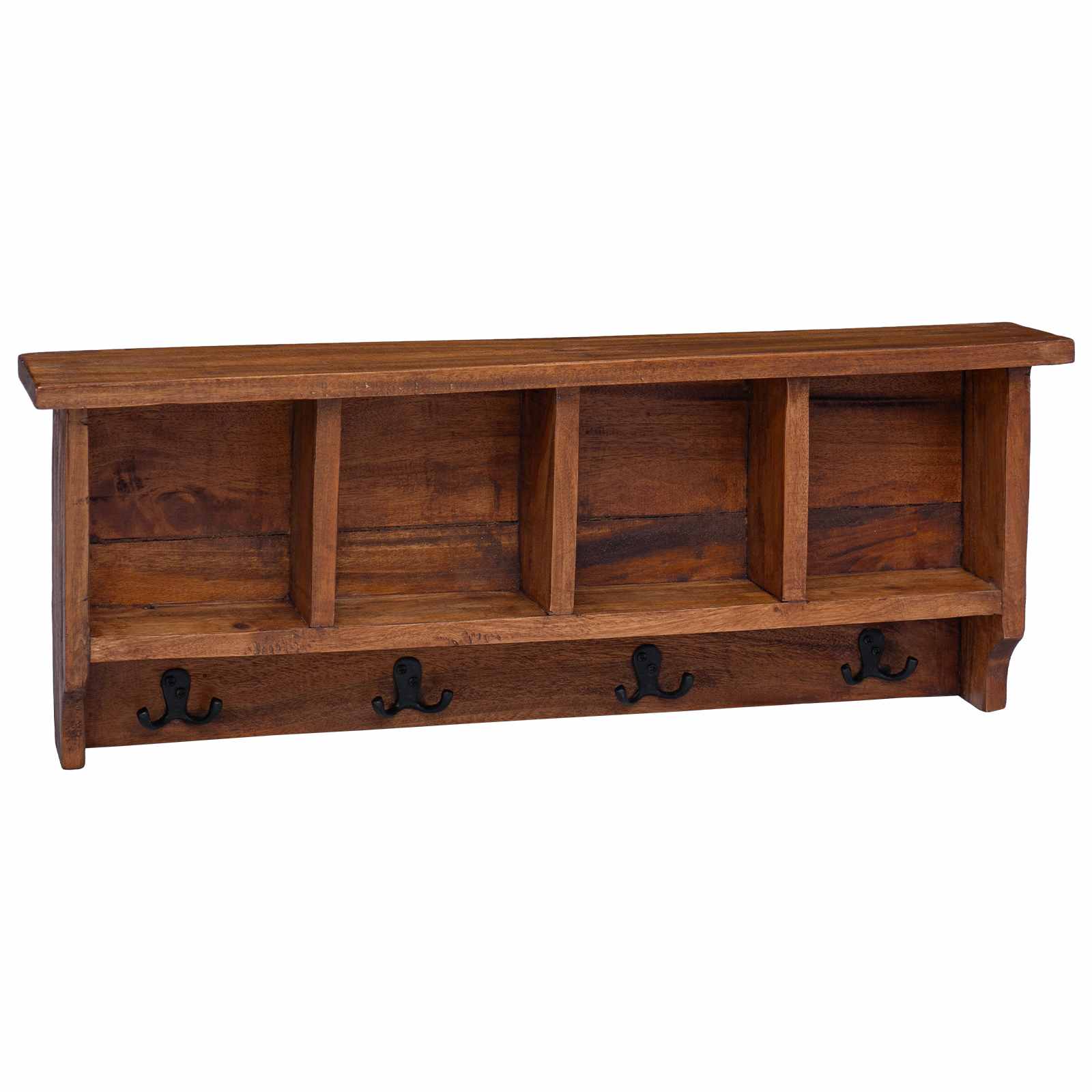Κρεμάστρα Καφέ 70 x 11 x 27 εκ. Στερεό ξύλο Μαόνι - Pakobazaar