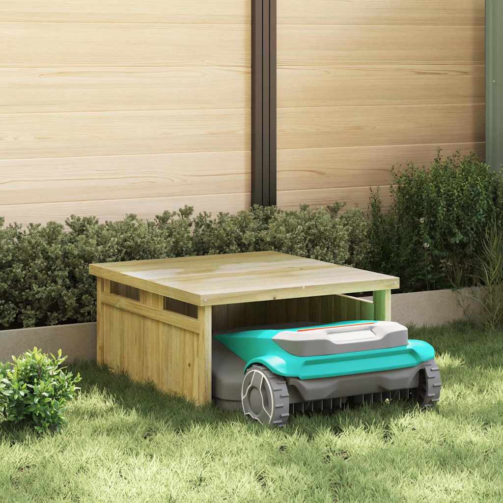 Γκαράζ Χλοοκοπτικού Καφέ 73.5 x 81.5 x 38.5 εκ - Pakobazaar