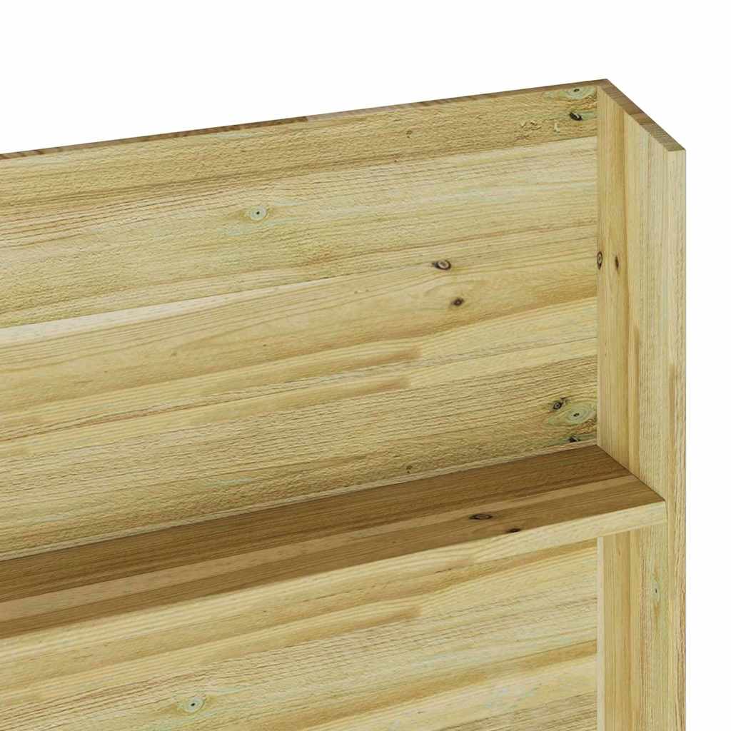 Βιτίνια φυτών Καφέ 90 x 15 x 180 εκ Εμποτισμένο Ξύλο Πεύκου - Pakobazaar