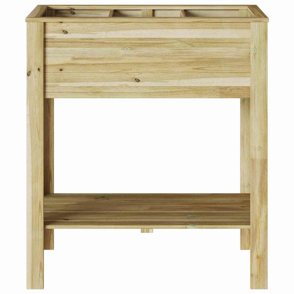 Υψηλός Γλάστρα με ράφι Καφέ 85,5 x 46,5 x 96 εκ. - Pakobazaar