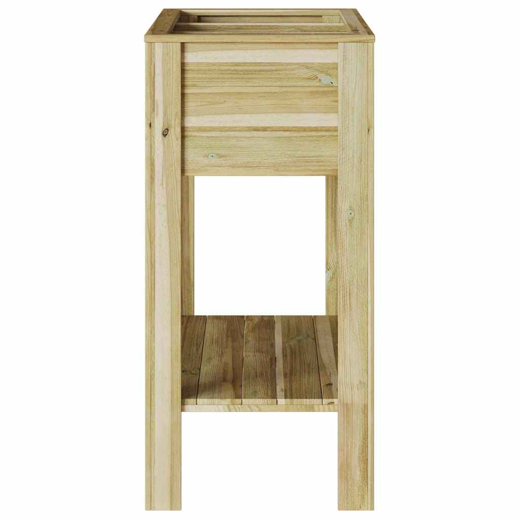 Υψηλός Γλάστρα με ράφι Καφέ 85,5 x 46,5 x 96 εκ. - Pakobazaar