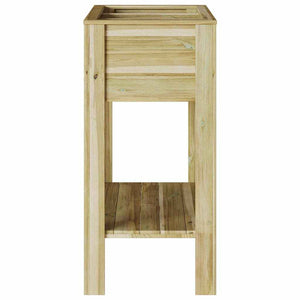 Υψηλός Γλάστρα με ράφι Καφέ 85,5 x 46,5 x 96 εκ. - Pakobazaar