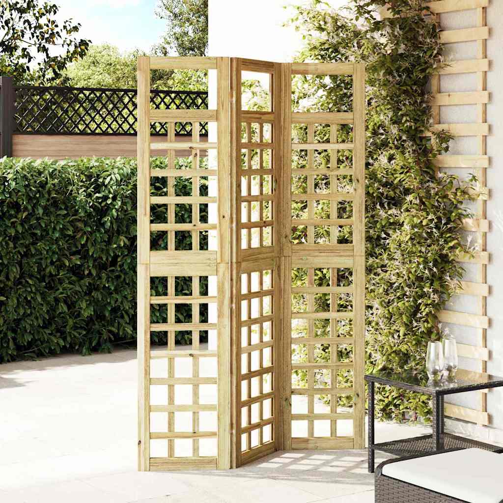 Οθόνη Ιδιωτικότητας Μέλι Καφέ 121 x 180 cm Στερεό ξύλο πεύκου - Pakobazaar